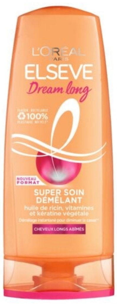 Après-Shampoing Soin Démêlant Pour Cheveux Abimés, Cassants Ou Long ELSEVE 250ml