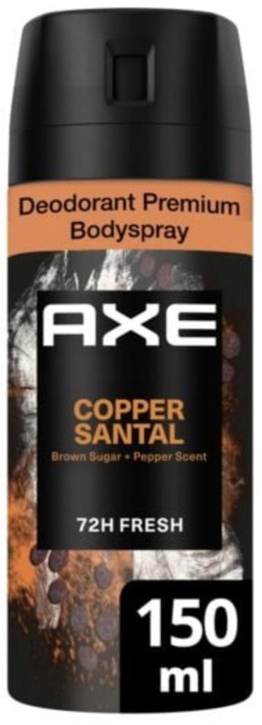 Déodorant Homme Anti-Transpirant Copper Santal AXE 150ml