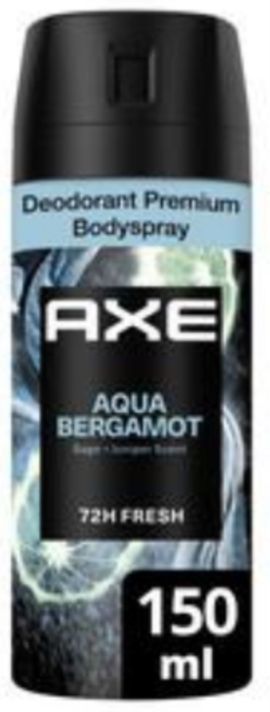 Déodorant Homme Anti-Transpirant 72H Aqua Bergamote AXE 150ml