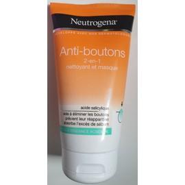 Creme Anti-Boutons 2en1 Nettoyant Et Masque Neutrogena 150ml