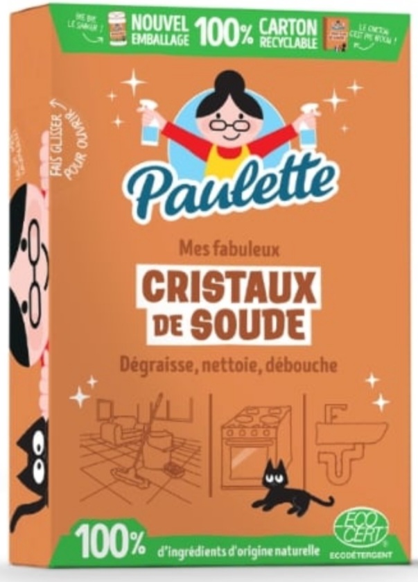 Cristaux de soude PAULETTE 500g