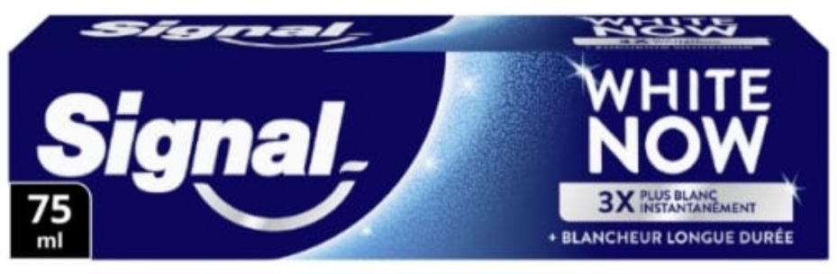 Dentifrice Blancheur Longue Durée White Now SIGNAL 75ml