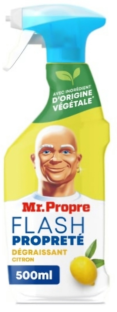 Nettoyant Ménager Dégraissant Citron Flash Propreté MR PROPRE 500ml