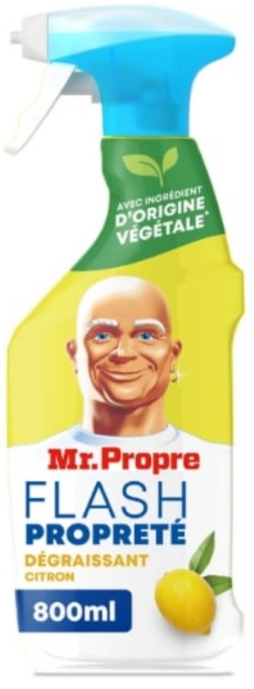 Nettoyant Ménager Dégraissant Citron Flash Propreté MR PROPRE 800ml