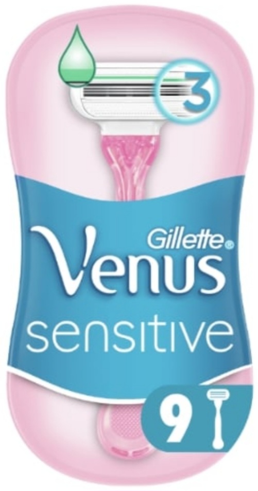 Rasoir Femme Jetable Gillette Venus Sensitive x9