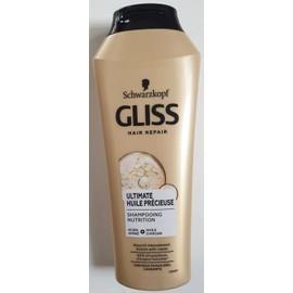 Shampooing Nutrition Ultimate Huile Précieuse Gliss 250ml