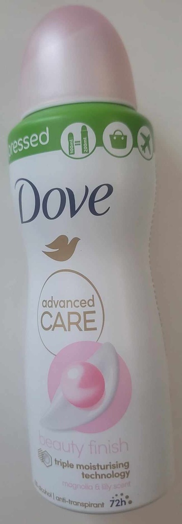 Deo Dove advanced care Beauty Finish Compressé 100ml