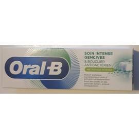 Dentifrice Soin Intense Gencives & Bouclier Anti-Bacterien Oral-B 75ml