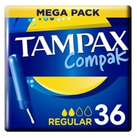 Tampax compak regular x36