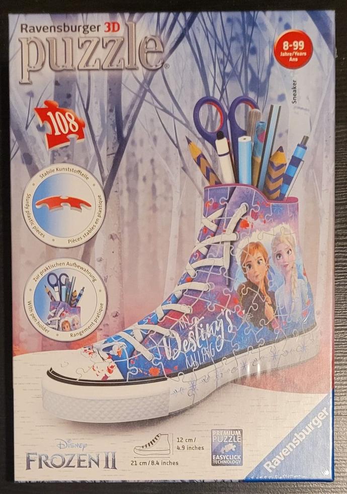 Puzzle 3D Sneakers Disney Frozen II neuf