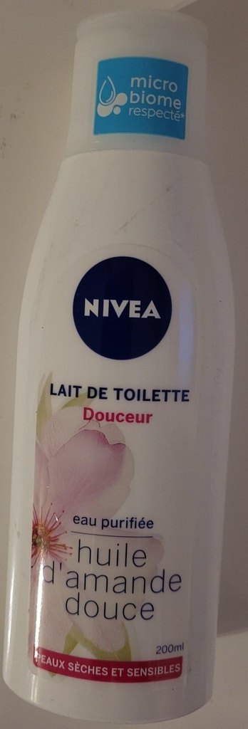 Lait de toilette Douceur Nivea 200ml