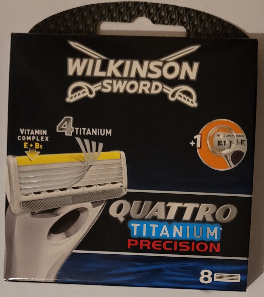 Lames Wilkinson quattro titanium precision x8