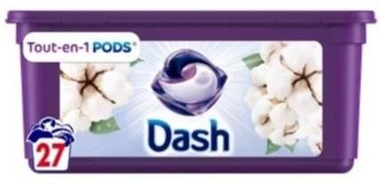 Lessive Capsules Tout en1 Pods Dash & Lenor Coton x27