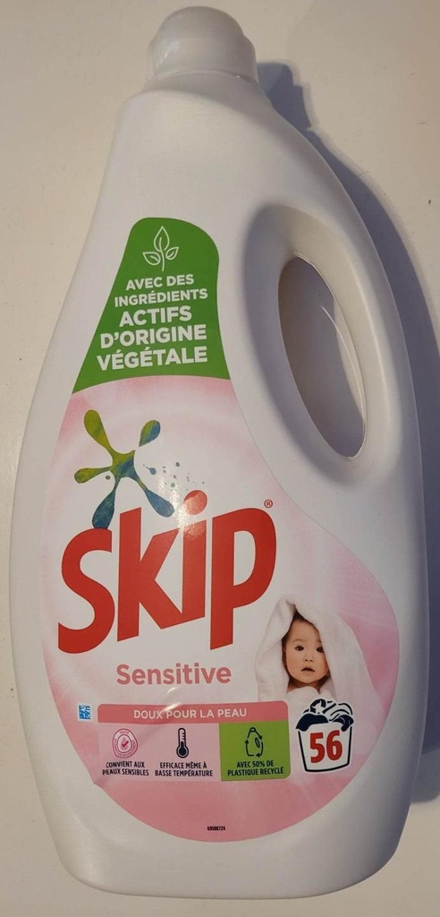 Lessive liquide Skip Sensitive x56 2,52L