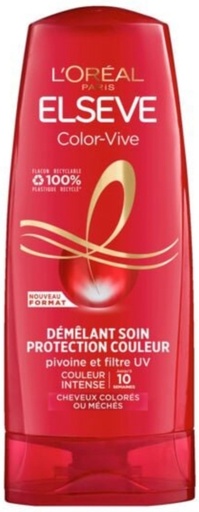 Après-Shampoing Soin Démêlant Soin Protection Couleur Pour Cheveux Colorés Ou Méchés ELSEVE 300ml