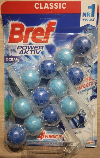 Bloc WC Bref Power Activ Ocean x3