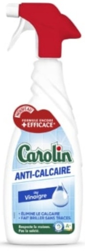 Nettoyant Ménager Anti-Calcaire Activ+ CAROLIN spray 650ml