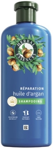 Shampooing à I'Huile d'Argan reparation HERBAL ESSENCES 250ml