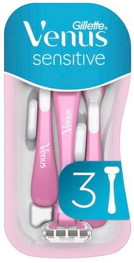 Rasoir Femme Jetable Gillette Venus Sensitive x3