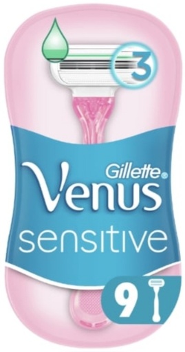 Rasoir Femme Jetable Gillette Venus Sensitive x9