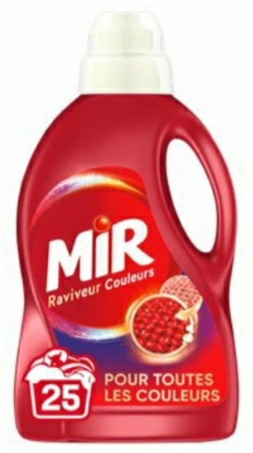 Lessive Mir raviveur couleurs x25 1,5L