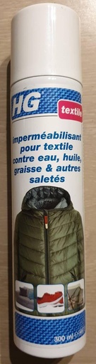 Imperméabilisant pour têxtile HG 300ml