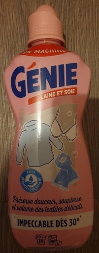 Lessive liquide specialiste Génie 16 lavages 1L
