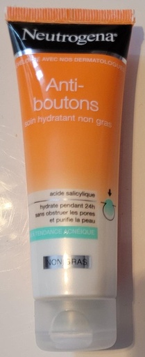 Crème non gras anti boutons  Neutrogena 50ml