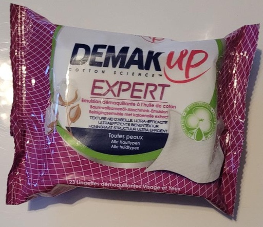 Lingettes Demak'up Expert toutes peaux X23