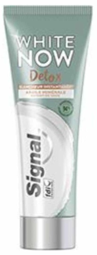 Dentifrice Signal White Now Detox Blancheur argile et noix de coco 75ml