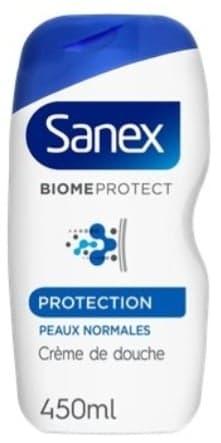 Creme de douche Sanex Biome protect protection peaux normales 450ml