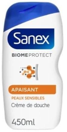 Creme de douche Sanex Biome apaisant peaux sensibles 450ml