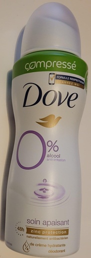 Deo Dove 0% soin apaisant 100ml