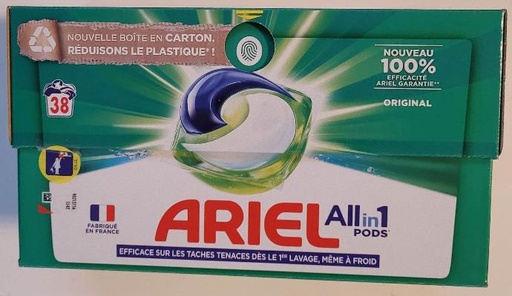 Lessive Capsules Ariel Allin1 Pods Original X38