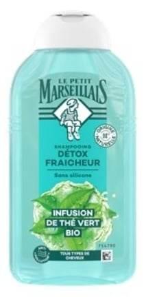 Shampooing détox fraicheur infusion de thé vert bio Le Petit Marseillais 250ml