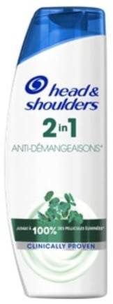 Shampooing antipelliculaire Head&Shoulders 2in1 Anti-démangeaisons 270ml