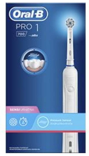 Brosse À Dents Électrique Oral-B Pro 1 700 Braun SENSI UltraThin